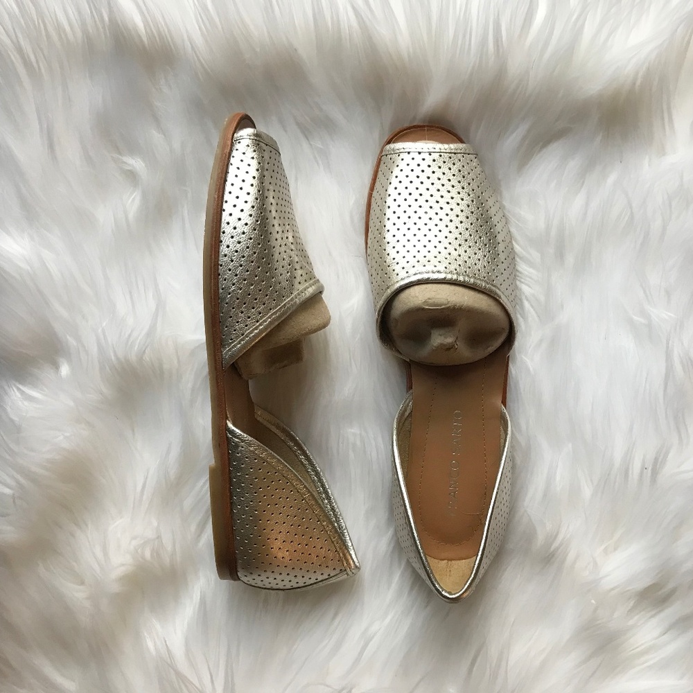 NEW! Franco Sarto Vada Perforated D'Orsay Sandal